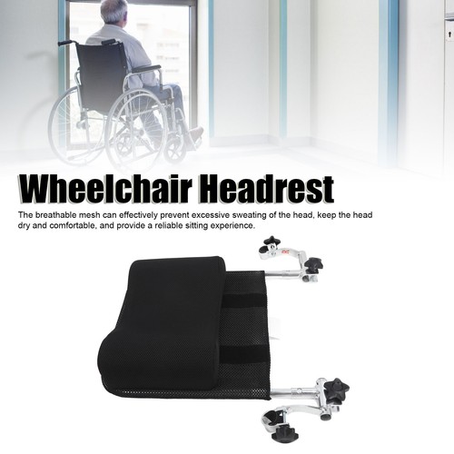 Wheelchair headrest breathable - wheelchair,