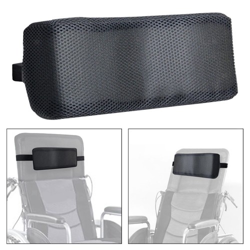 Breathable wheelchair headrest - wheelchair,